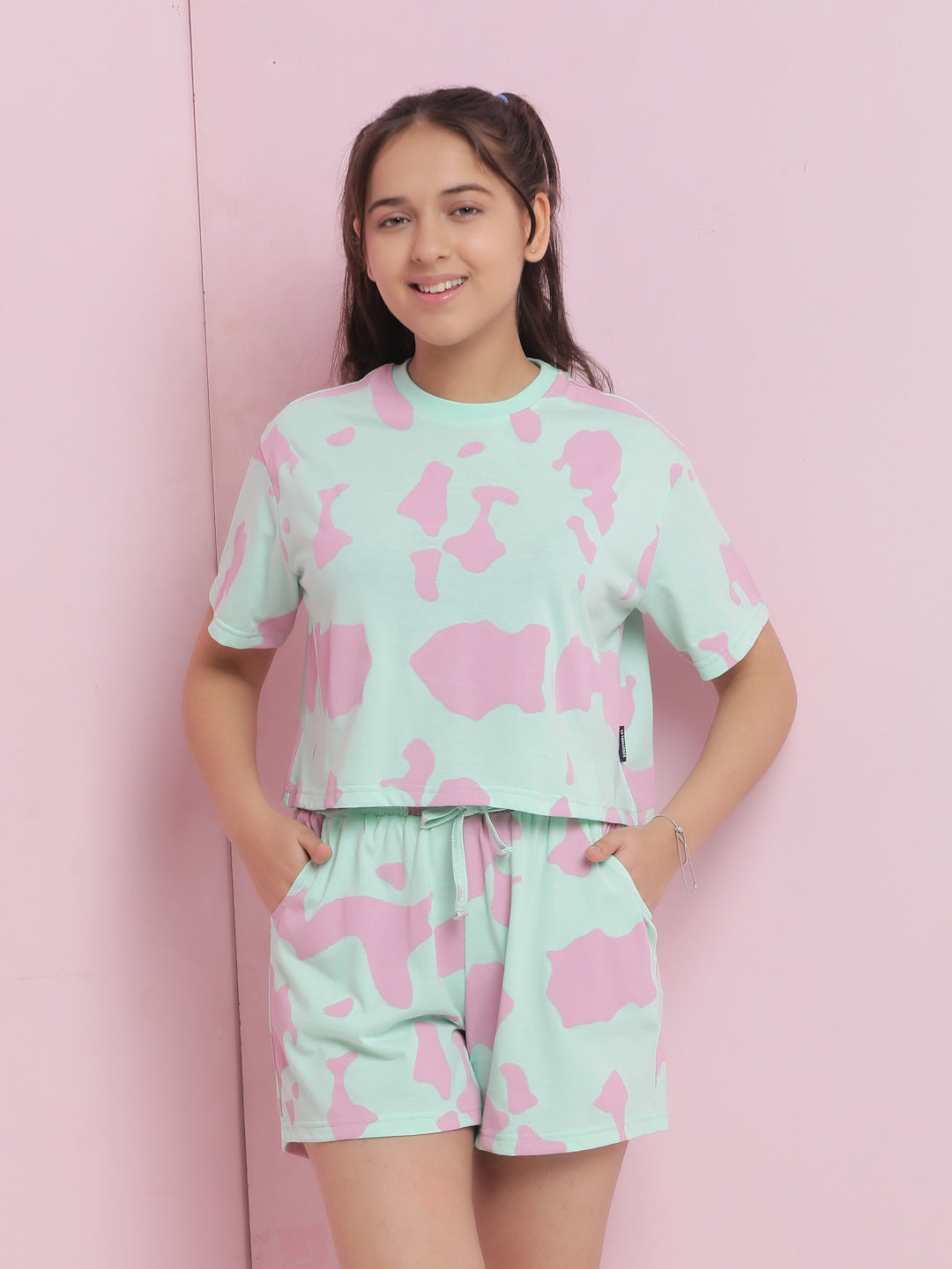 Girls Cotton Night Suits