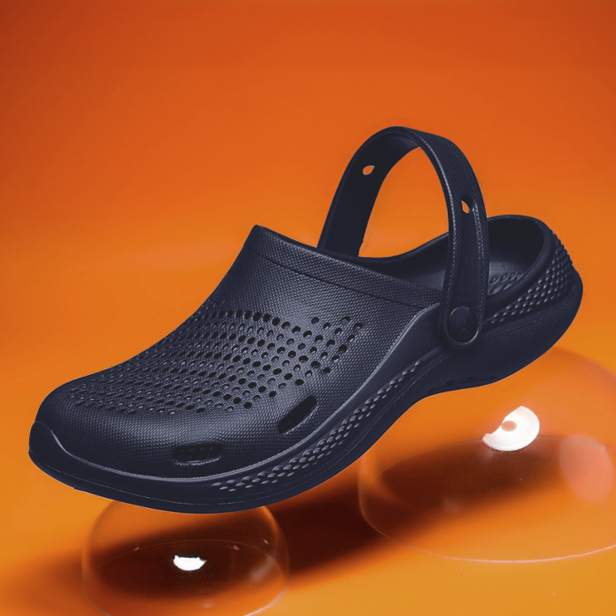 Men's Lightweight Extra Soft Men's Classic Casual Sports Clogs/Sandals with Adjustable Back Strap for Adult