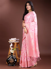 Light Green Linen Cotton Saree – Elegant Simplicity for Everyday Grace