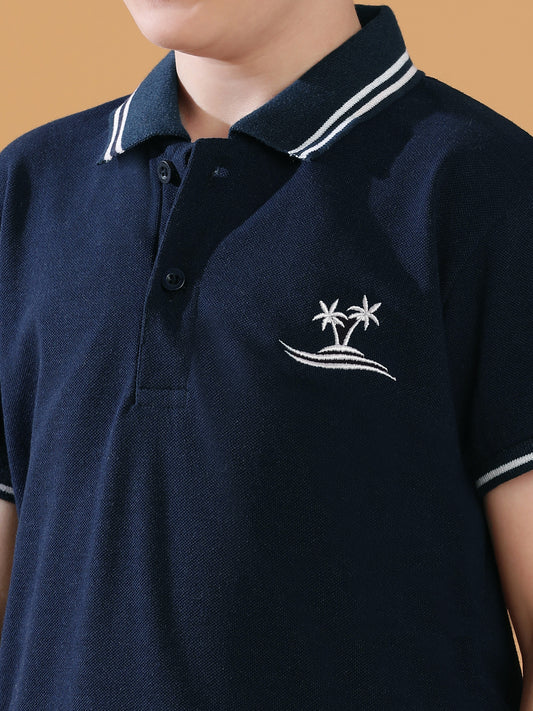 Boys Cotton Polo T-shirt