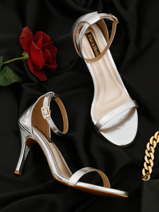 Casual Fashion Ankle Loop Stiletto Sandals