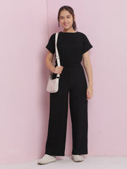 Girls Cotton Jumpsuit
