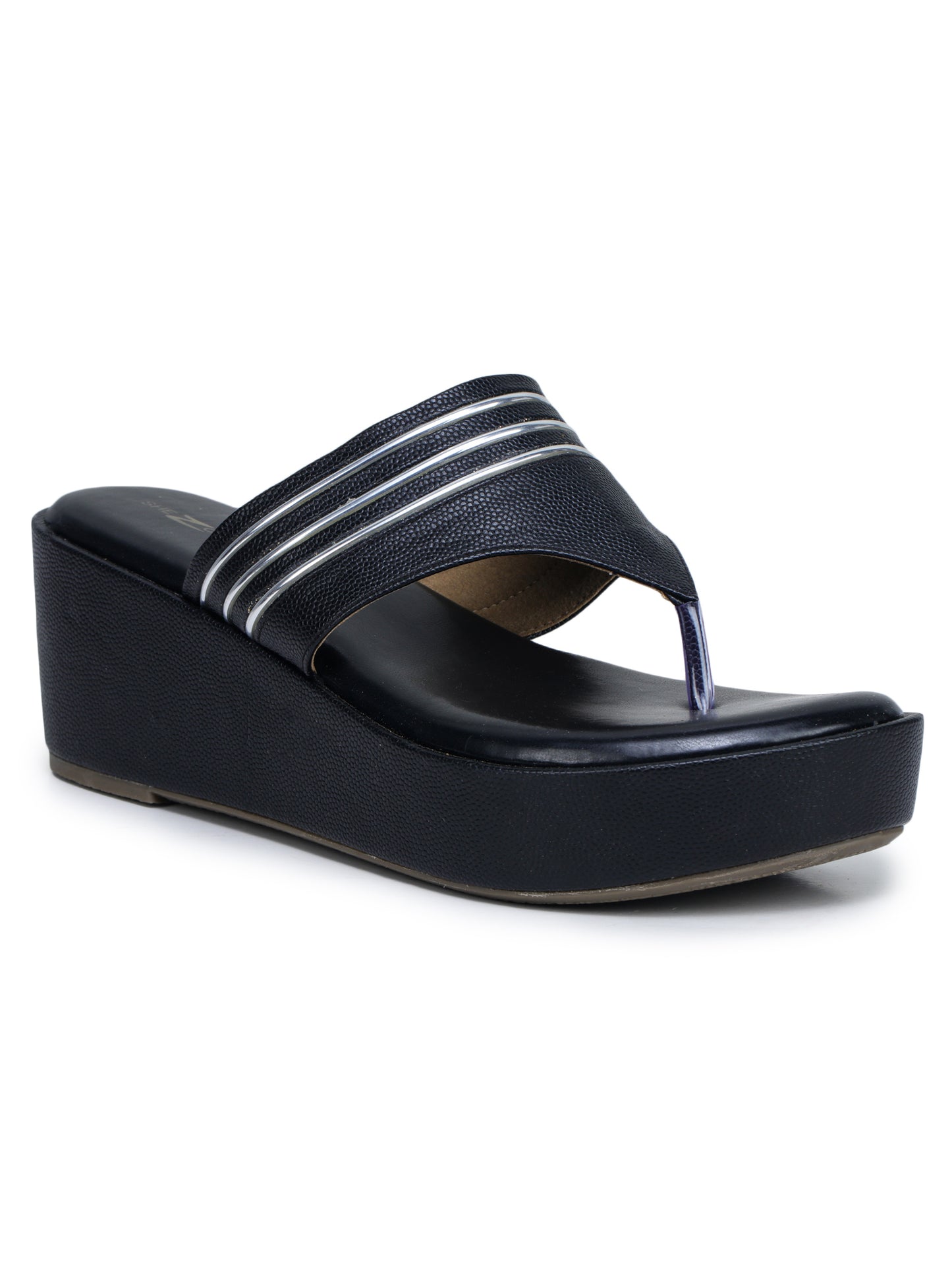Fashion Open Back Sandal 2 inches Wedge Heels