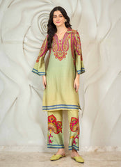 Printed Tunic With Trousers Co-Ords