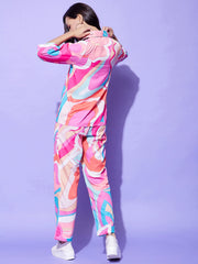 Women's Multi Colored Co-Ord Set