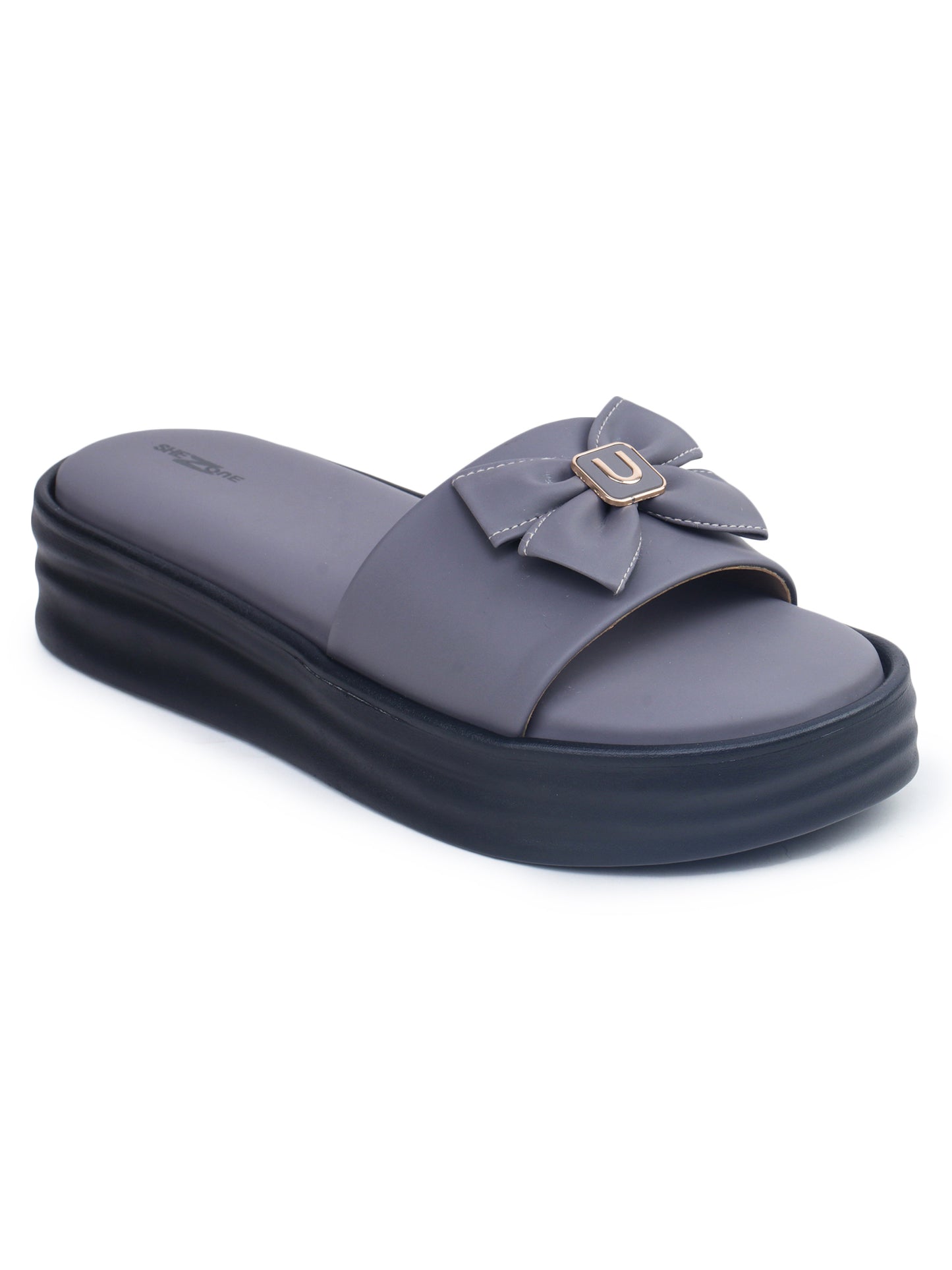 Casual Fashion Sandals Open Back Flatform Heels