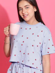 Girls Cotton Night Suits
