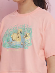 Girls Cotton Crop Top
