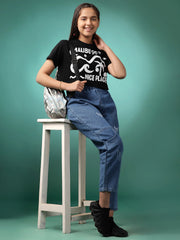 Girls Cotton Crop Top