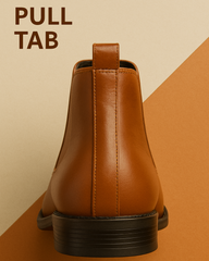 Kraasa Men's Slip On Fashion Chelsea Boots | High Tops, Soft Cushioned Insole, Comfortable Fit, Trendy, Stylish Boots