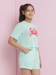 Girls Cotton Night Suits