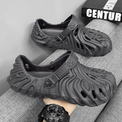 Extra Soft Men's Casual Sports Clogs/Sandals with Adjustable Back Strap for Adult | Comfortable & Lightweight