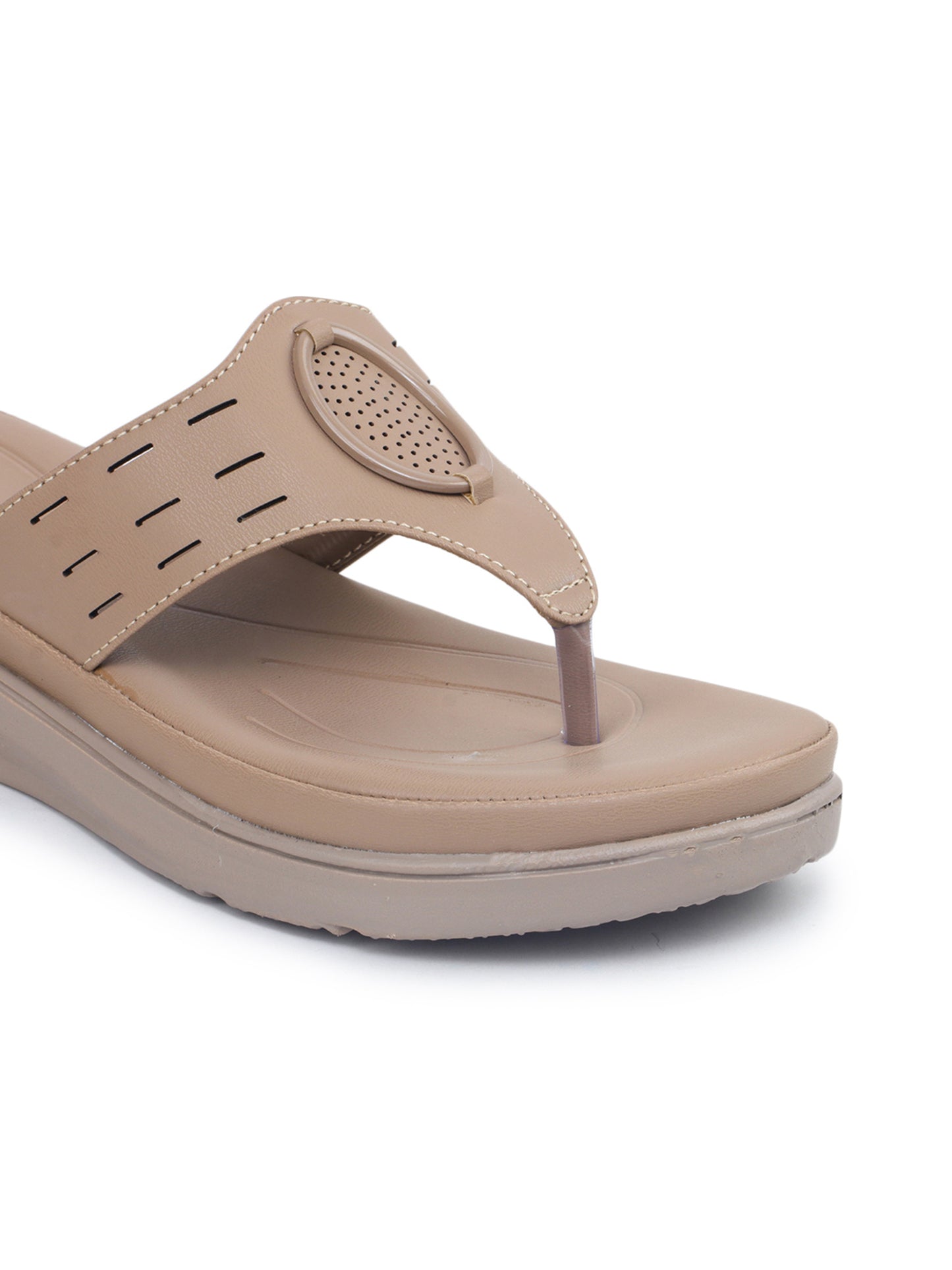 Casual Fashion Sandals Open Back Flatform Heels