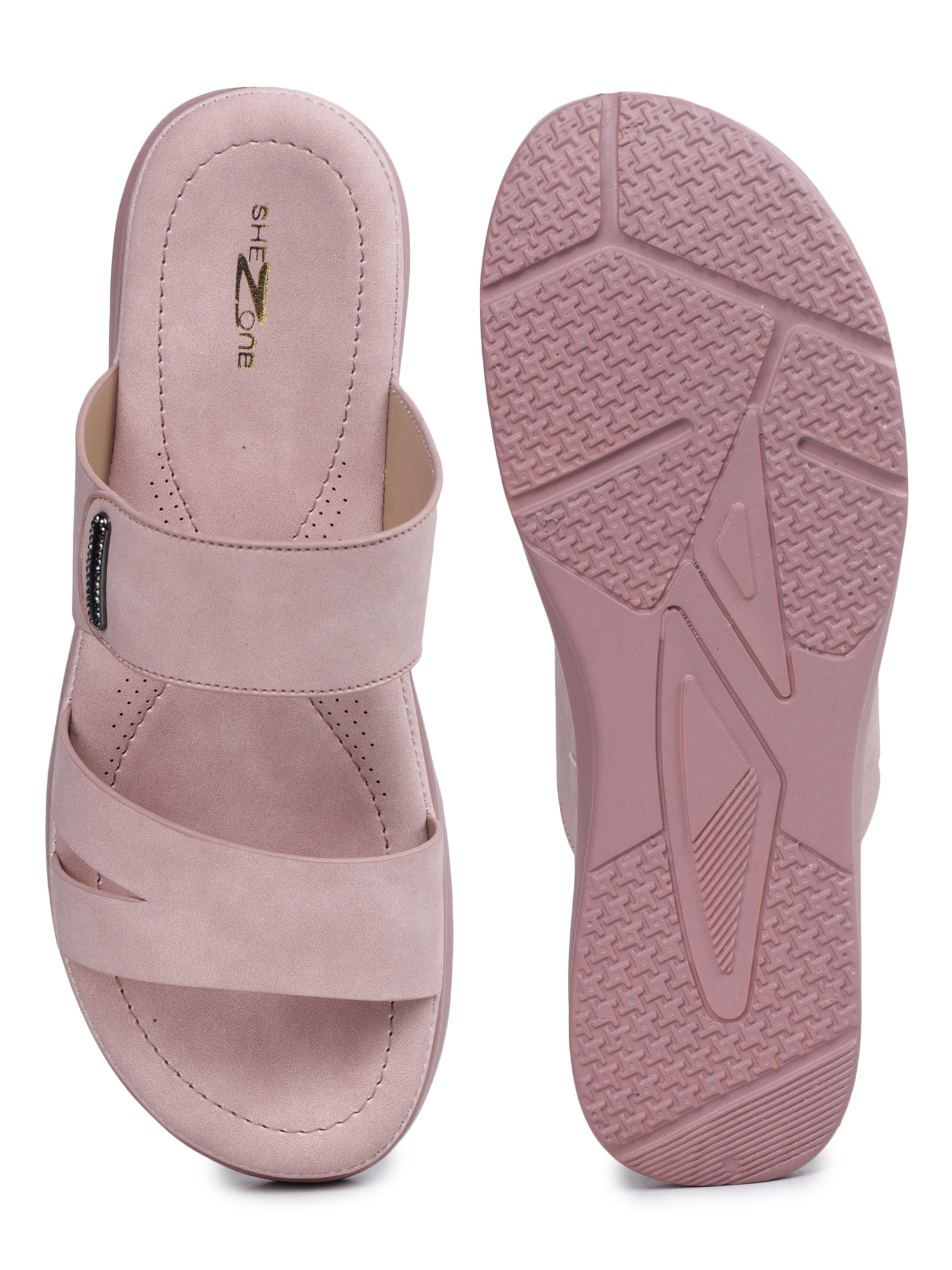 Casual Open Back Round Toe Heels