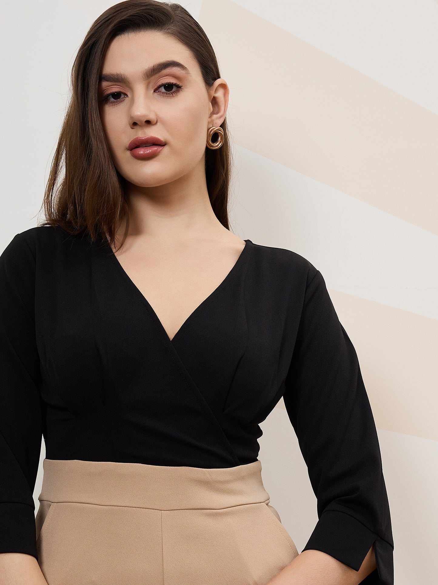 Colourblocked Basic Jumpsuit