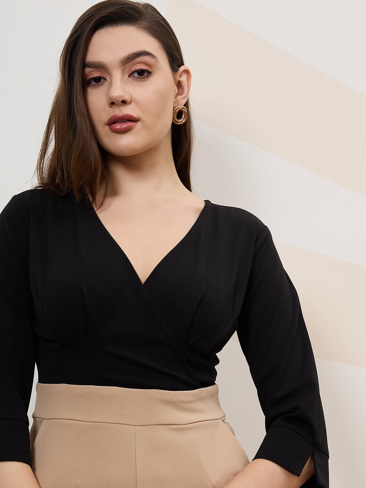 Colourblocked Basic Jumpsuit