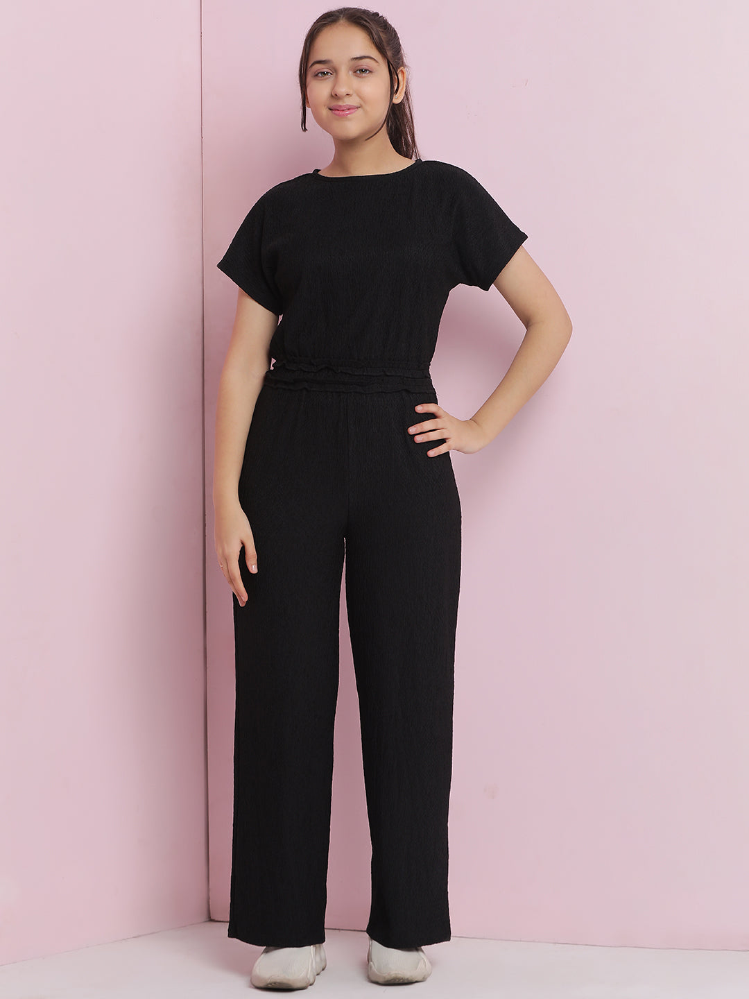 Lil Tomatoes Girls Cotton Jumpsuit