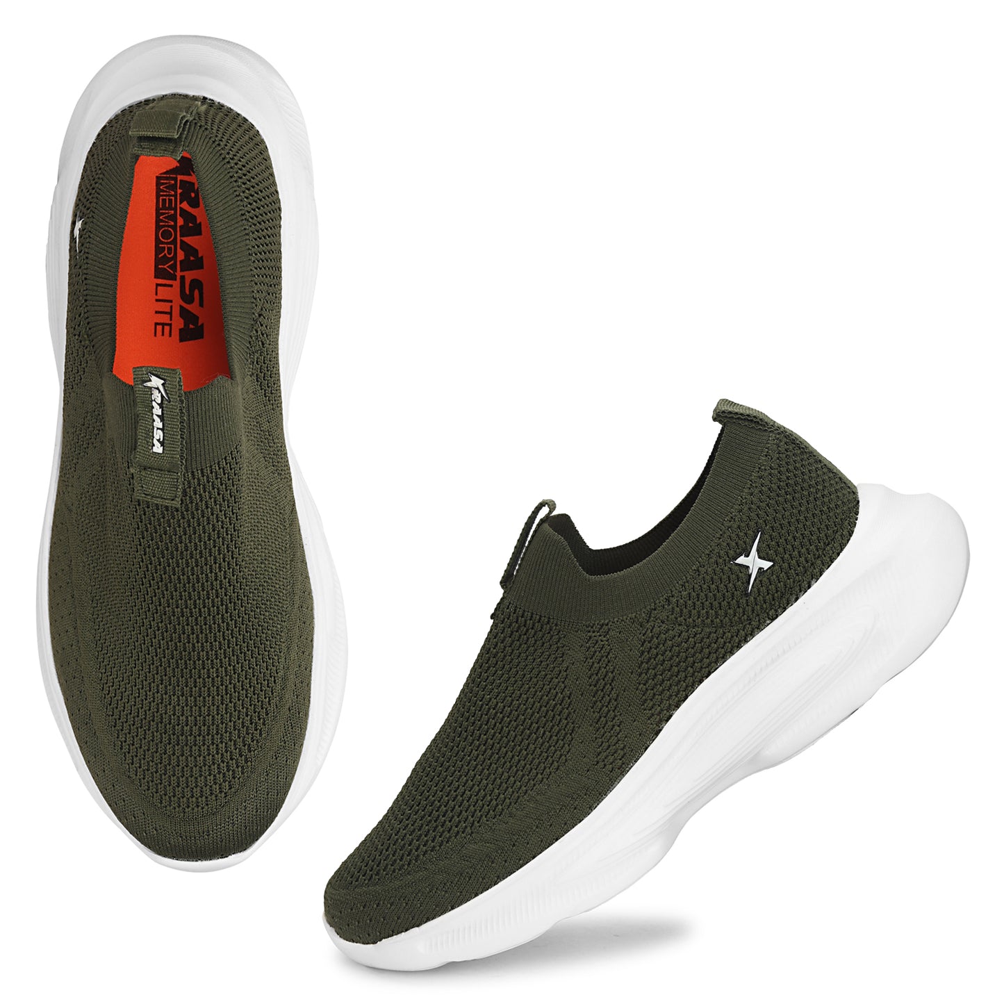 Kraasa - Zorion Casual Shoes for Men | Trendy Sneakers for Men with Cushioned Footbed and Design | Comfortable, Stylish and Durable Fashion Shoes 2025