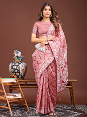 Graceful Printed Saree - A Symphony of Culture and Feminine Charm