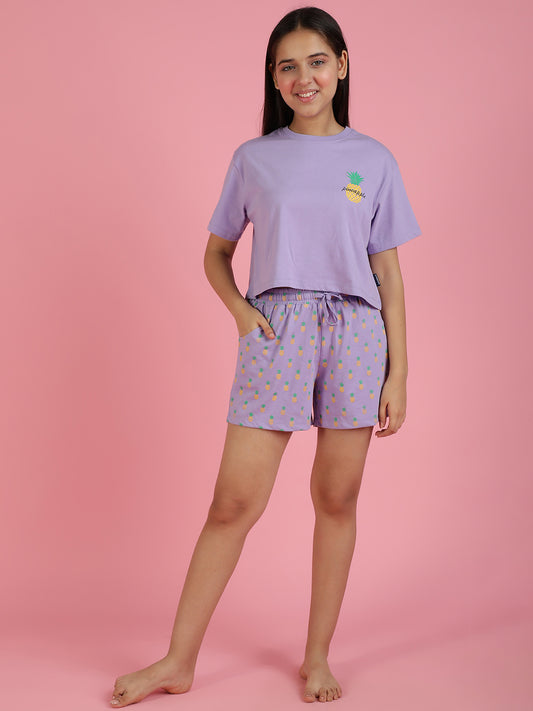 Girls Cotton Night Suits