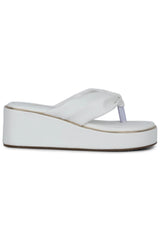 Casual Fashion Sandals 2.5 Inches Wedge Open Back Round Toe Heels