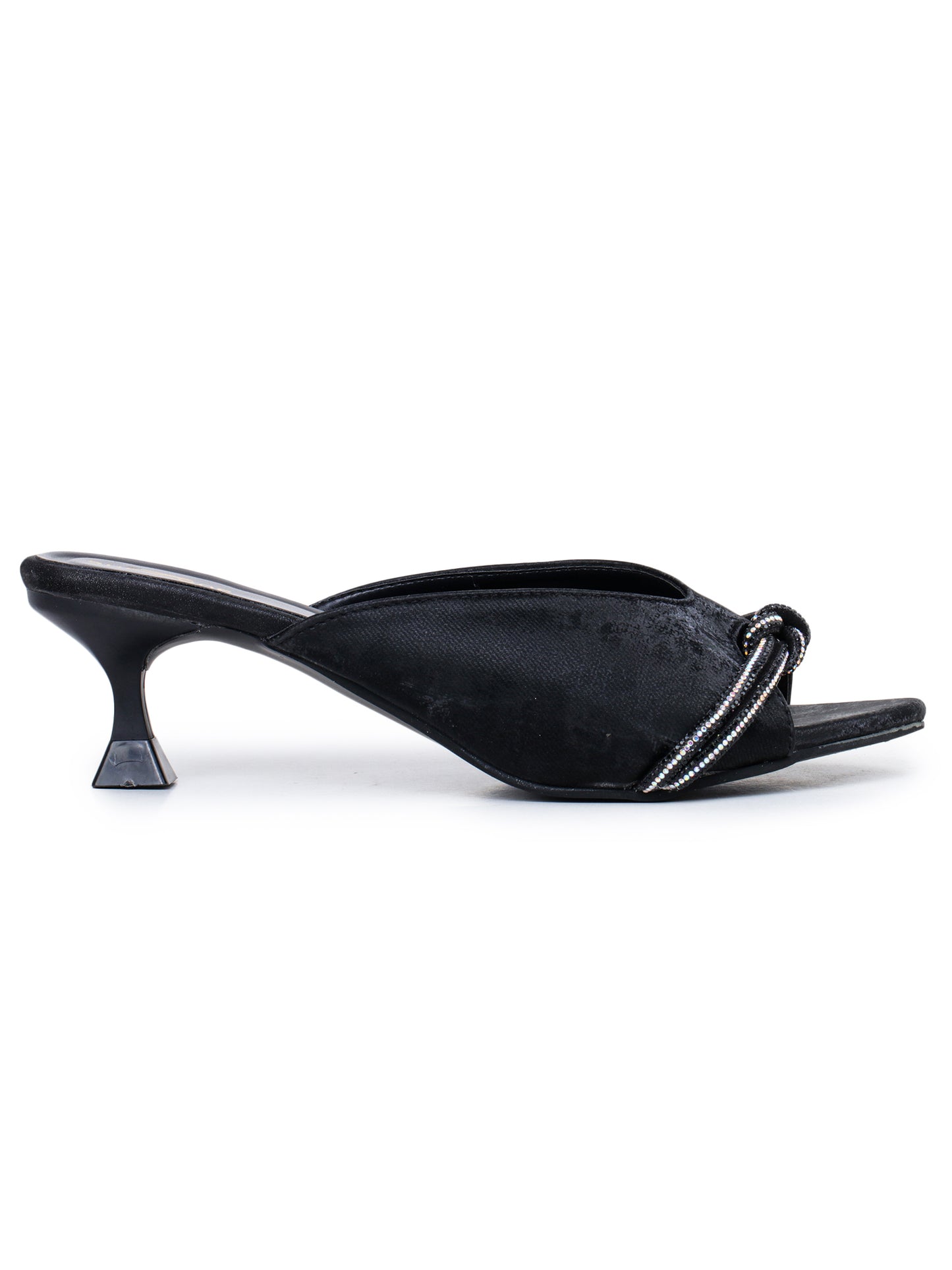 Casual Fashion Sandals Open Back Kitten Heels