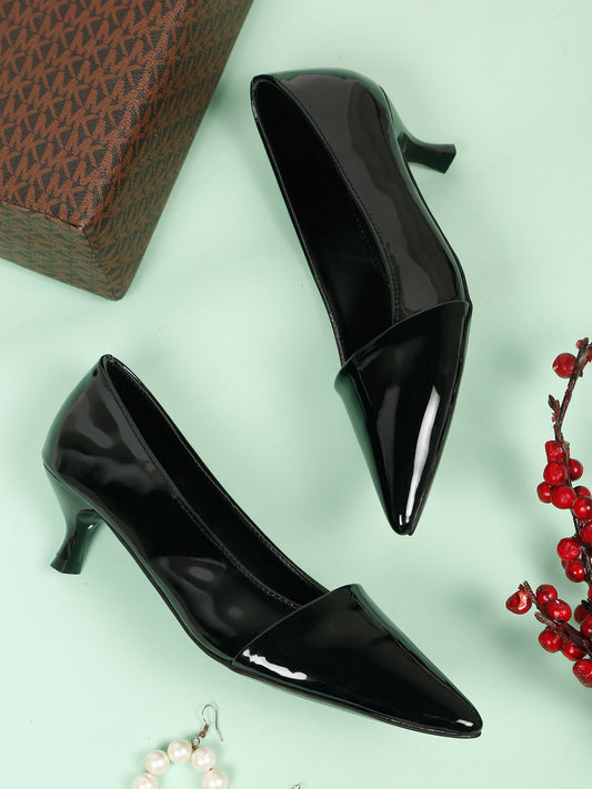 Casual Fashion Closed Back Kitten Pumps
