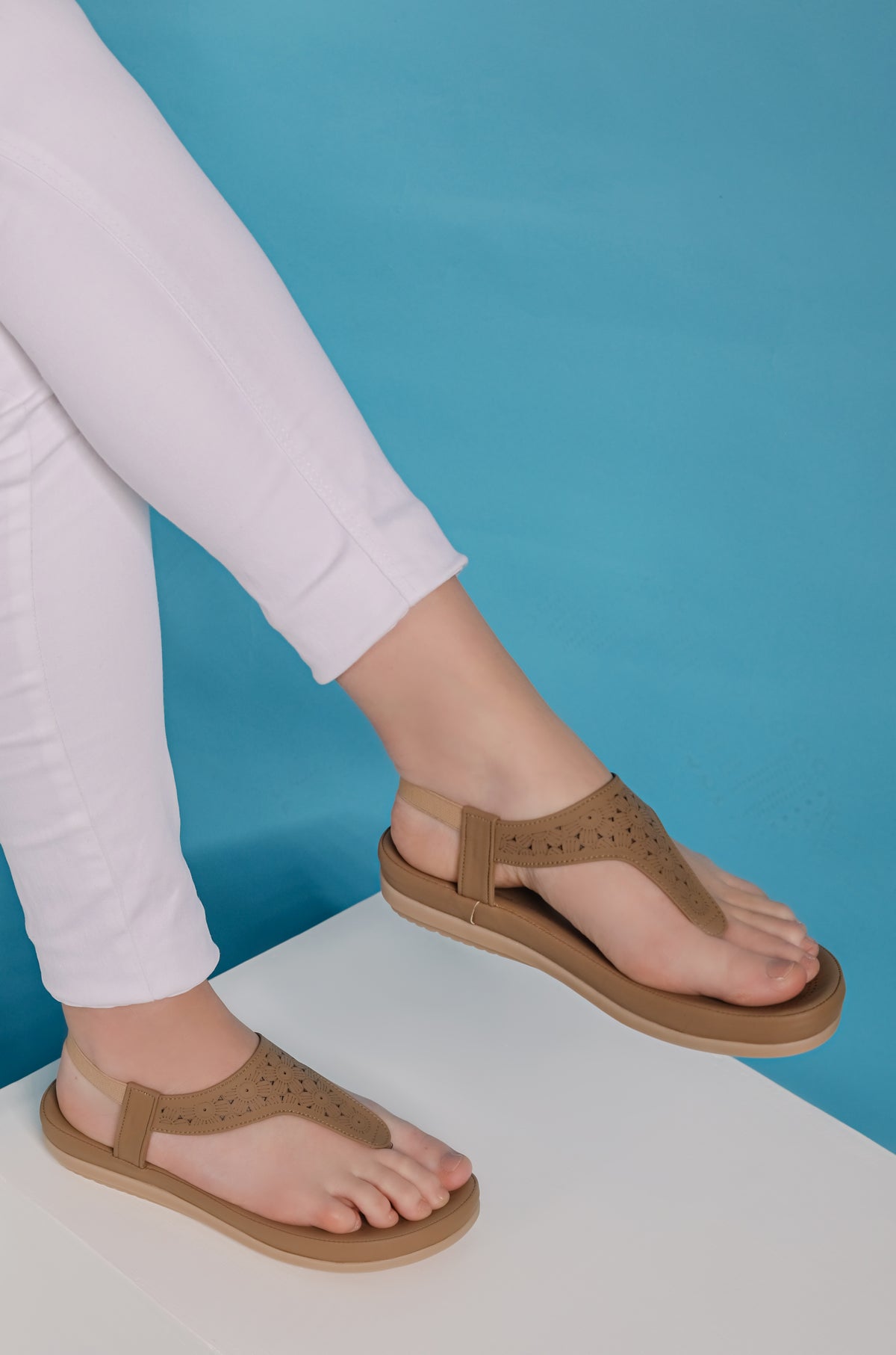 Casual Fashion Slip-On Open Toe Flats Flats