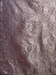 Banarasi Silk Saree with Zari Weaving - A Timeless Tale of Elegance
