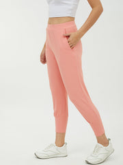 Women's Maroon Jogger Style Trousers