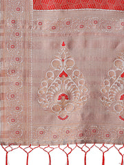 Graceful Blue & Beige Lichi Silk Saree with Elegant Woven Pallu – Timeless Beauty for Every Occasion