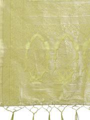 Elegant Yellow Cotton Saree with Golden Zari Work – Graceful Comfort for Everyday & Festive Wear