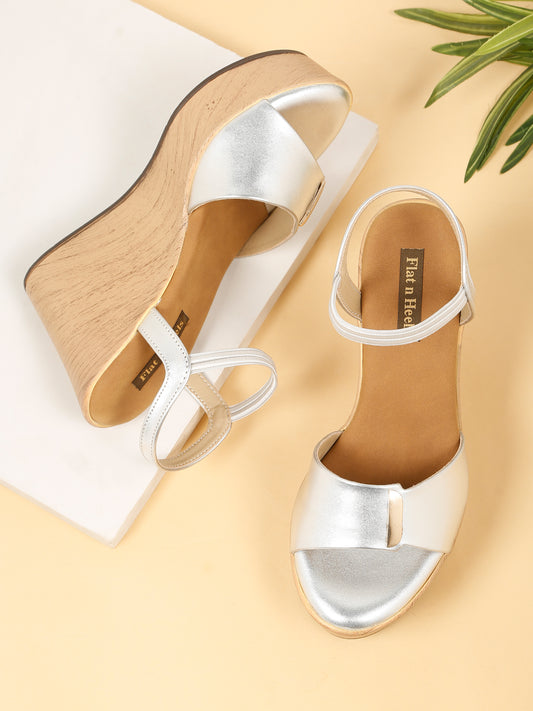 Casual Fashion Backstrap Wedge Sandals