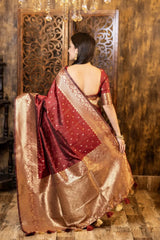 Soft-Poly-Silk-saree-with-stylish-prints-niyati