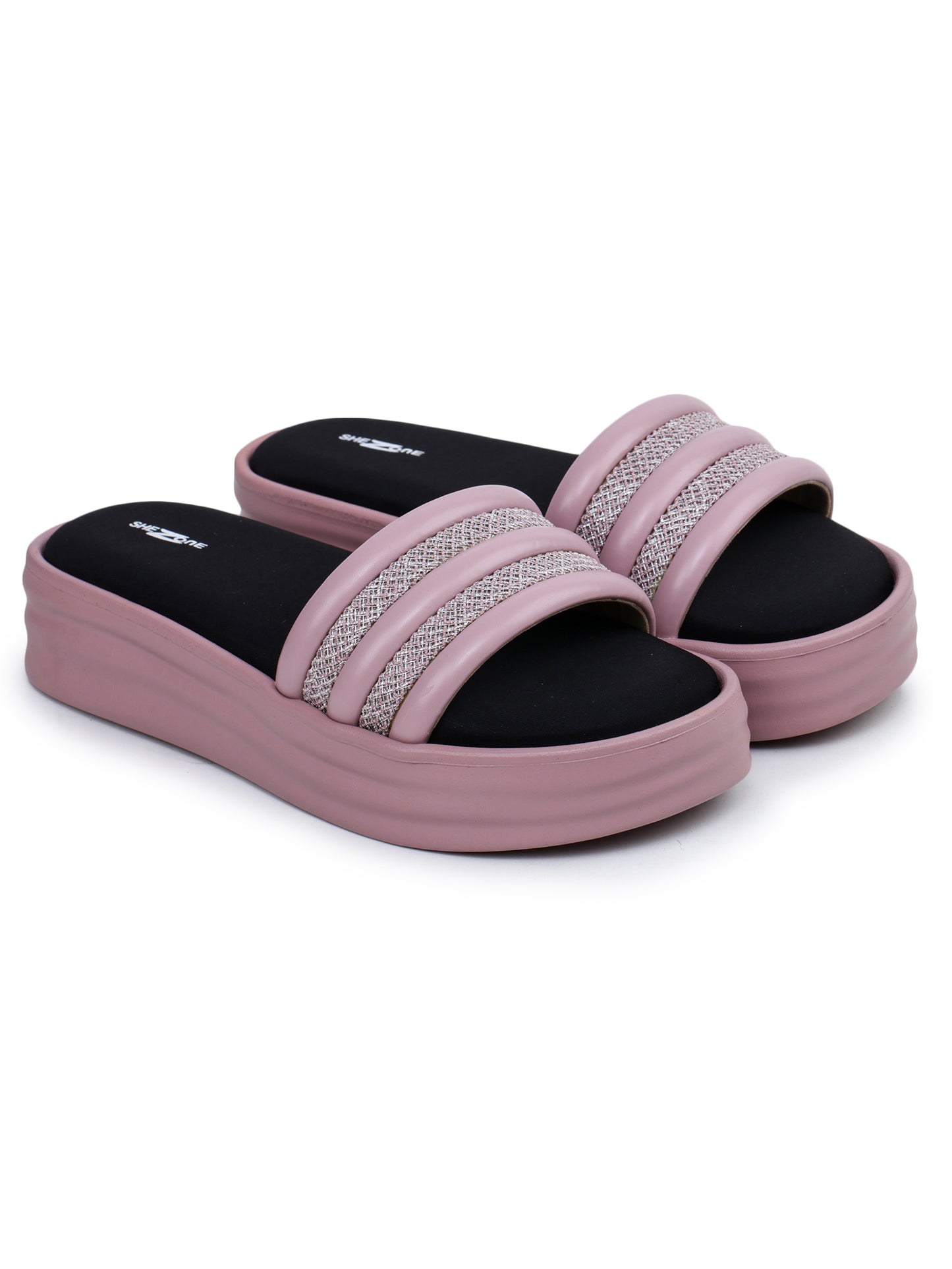 Casual Fashion Sandals Open Back Flatform Heels