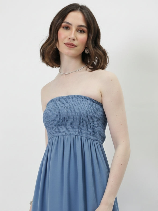 Georgette Maxi Dress-ADR-19718A