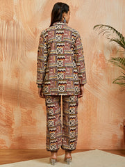 Women's Rust Co ords Set