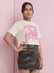 Girls Cotton Crop Top