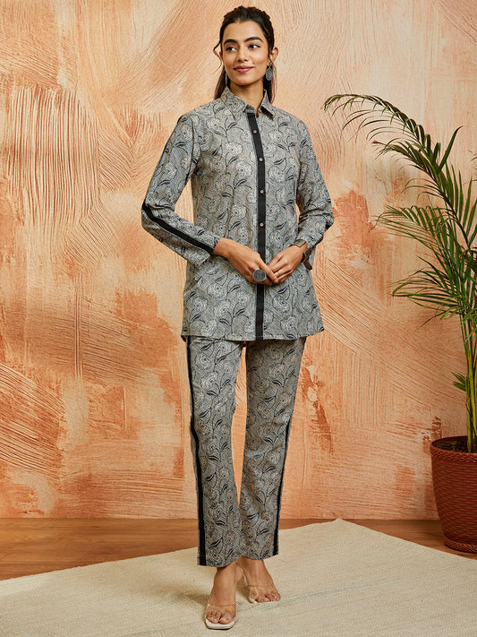 Women's Black Co ords Set