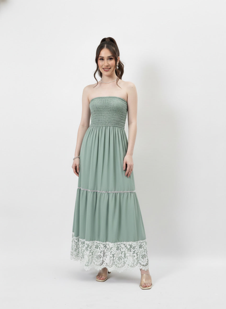 Georgette Maxi Dress-ADR-19719A