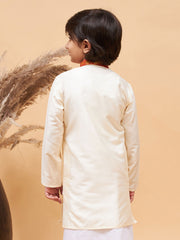 Boys' Cream Kurta