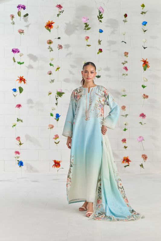Printed Muslin Co Ord Set