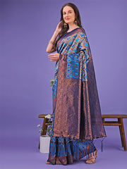 Radiant Lichi Silk Saree – A Touch of Royalty in Every Thread