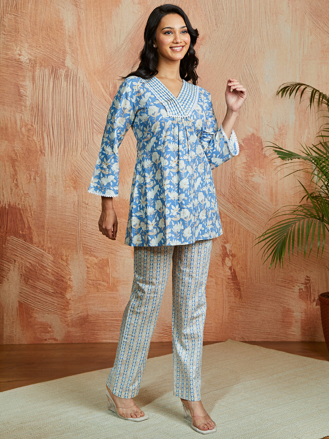 Women's Aqua Co ords Set