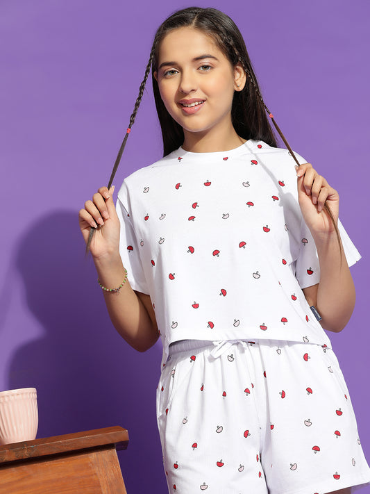 Girls Cotton Night Suits