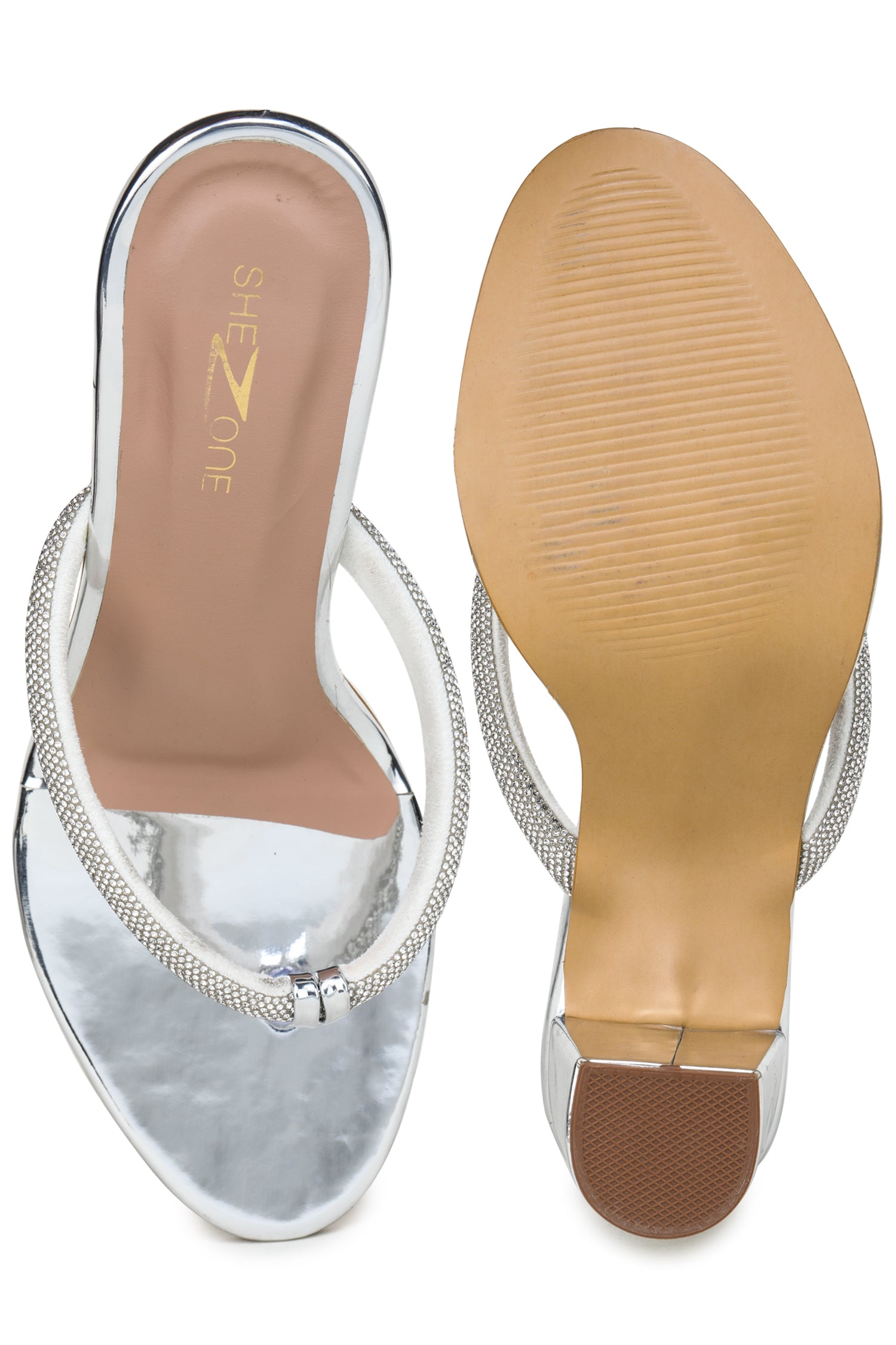 Women Casual Fashion Open Back Sandals - 2.5 inches Block Heels 