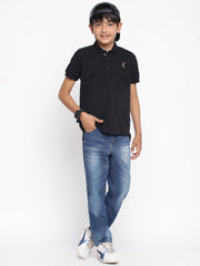 Boys Cotton Polo T-shirt