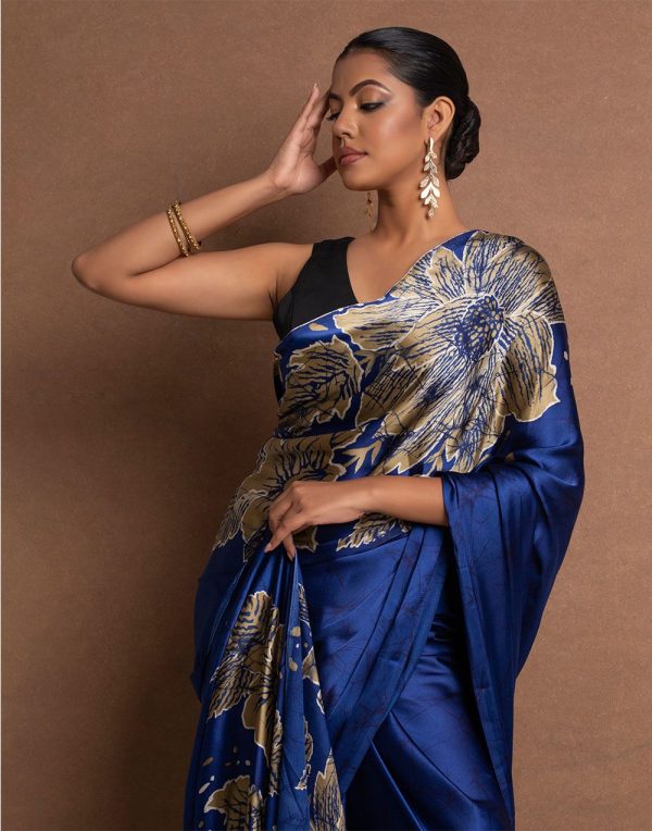 Soft-Modal-Silk-saree-with-stylish-prints-lacoste