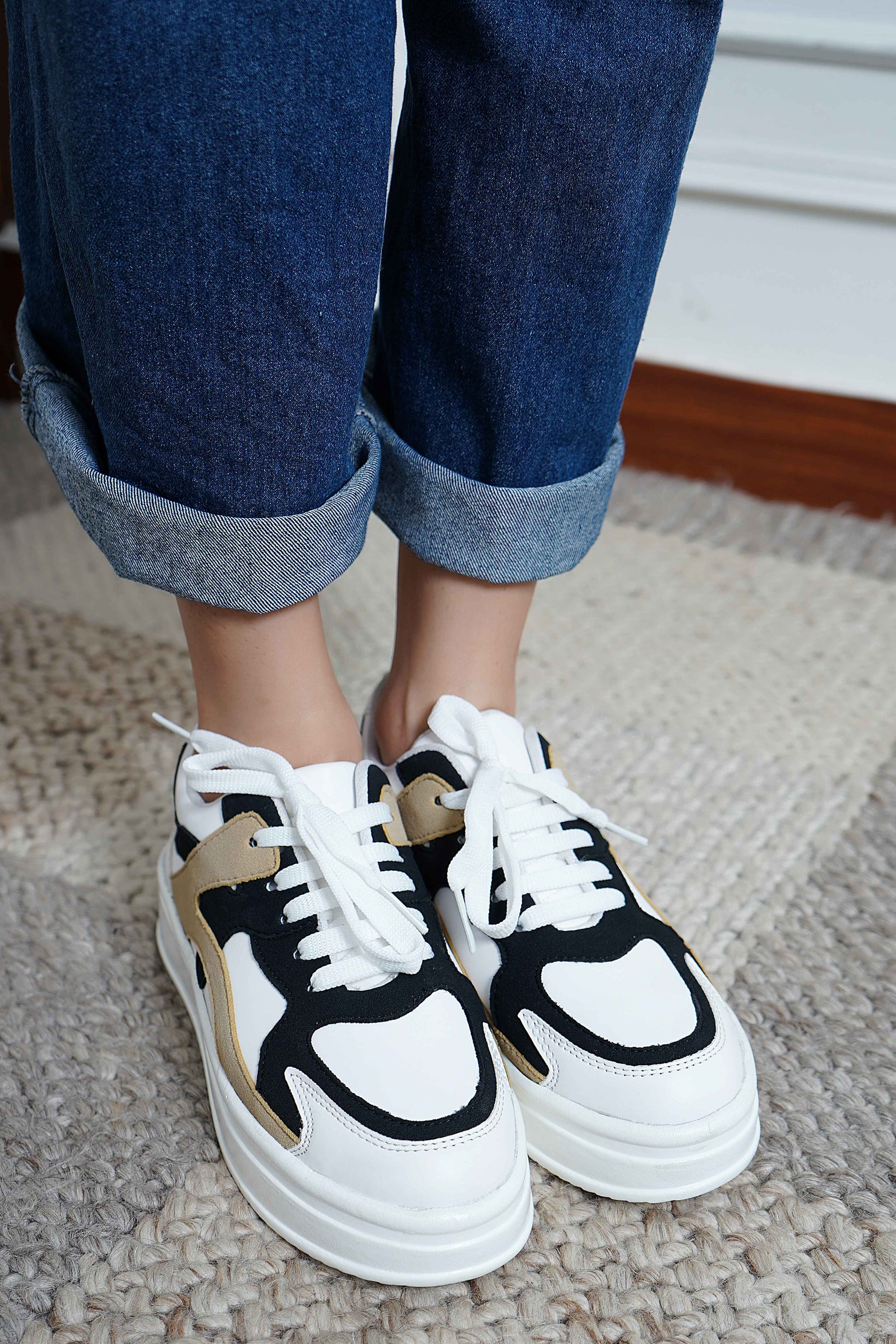 White Smart Casual  Shoes