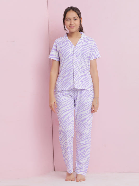 Girls Cotton Night Suits